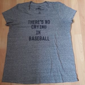 Gray Torrid Baseball Shirt
